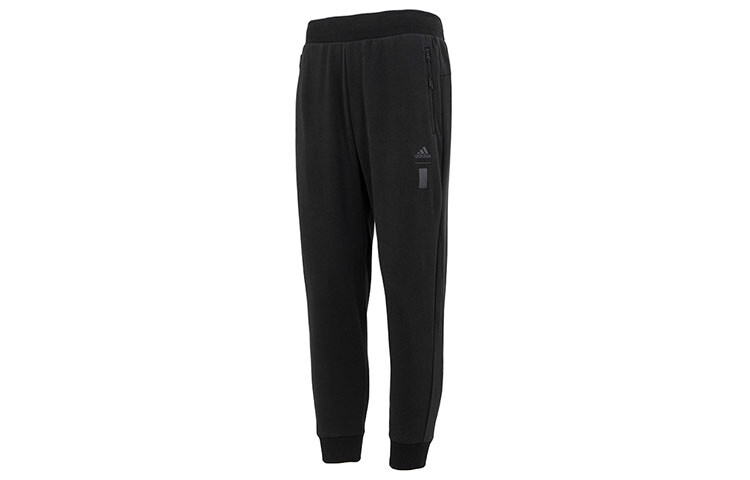 Adidas Мужские трикотажные спортивные штаны, Черный
Adidas Мужские трикотажные спортивные штаны, Черный