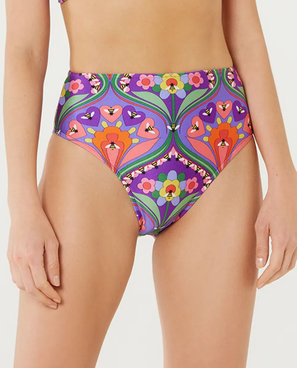 Плавки бикини-кюлоты с принтом Blueman, фиолетовый
Плавки бикини-кюлоты с принтом Blueman, фиолетовый