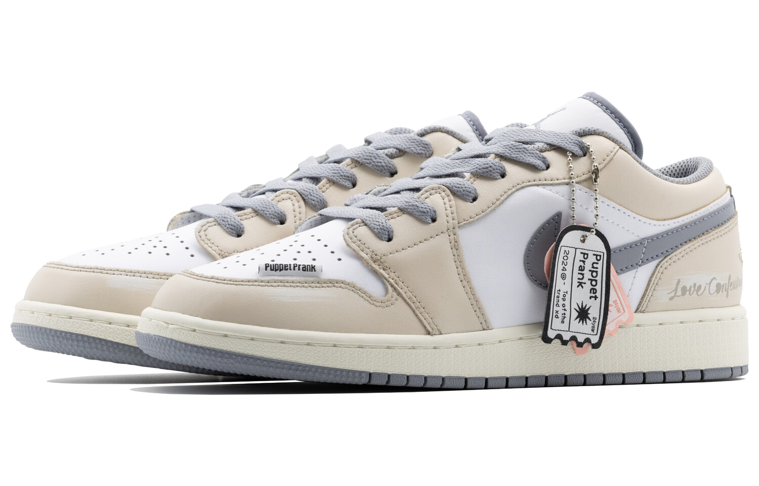 Кроссовки Air Jordan 1 Vintage Basketball Shoes Women's Low-top Beige/White, цвет Off White
Кроссовки Air Jordan 1 Vintage Basketball Shoes Women's Low-top Beige/White, цвет Off White