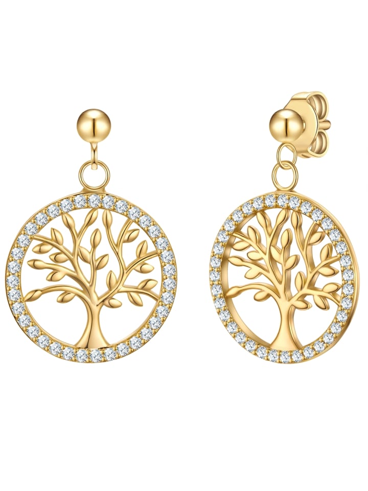 Rafaela Donata Серьги «Древо жизни» из стерлингового серебра с цирконами в оправе из желтого золота
Rafaela Donata Серьги «Древо жизни» из стерлингового серебра с цирконами в оправе из желтого золота