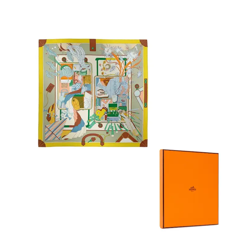 HERMES Шёлковый шарф Women's Yellow, Yellow
HERMES Шёлковый шарф Women's Yellow, Yellow