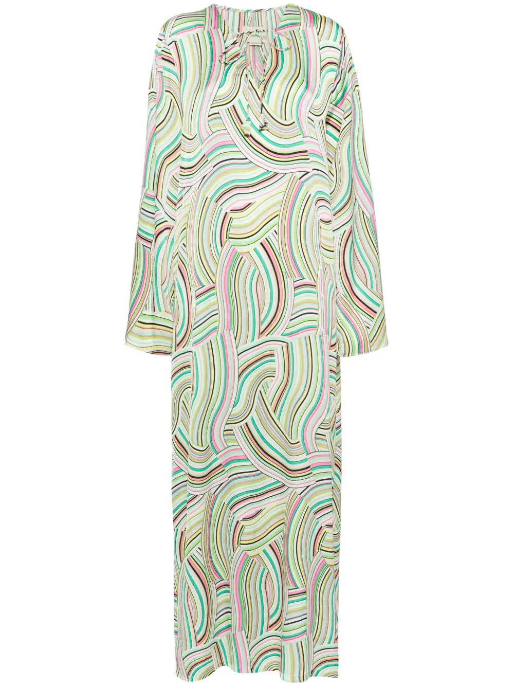 Кафтан в полоску Bambah, зеленый
Кафтан в полоску Bambah, зеленый