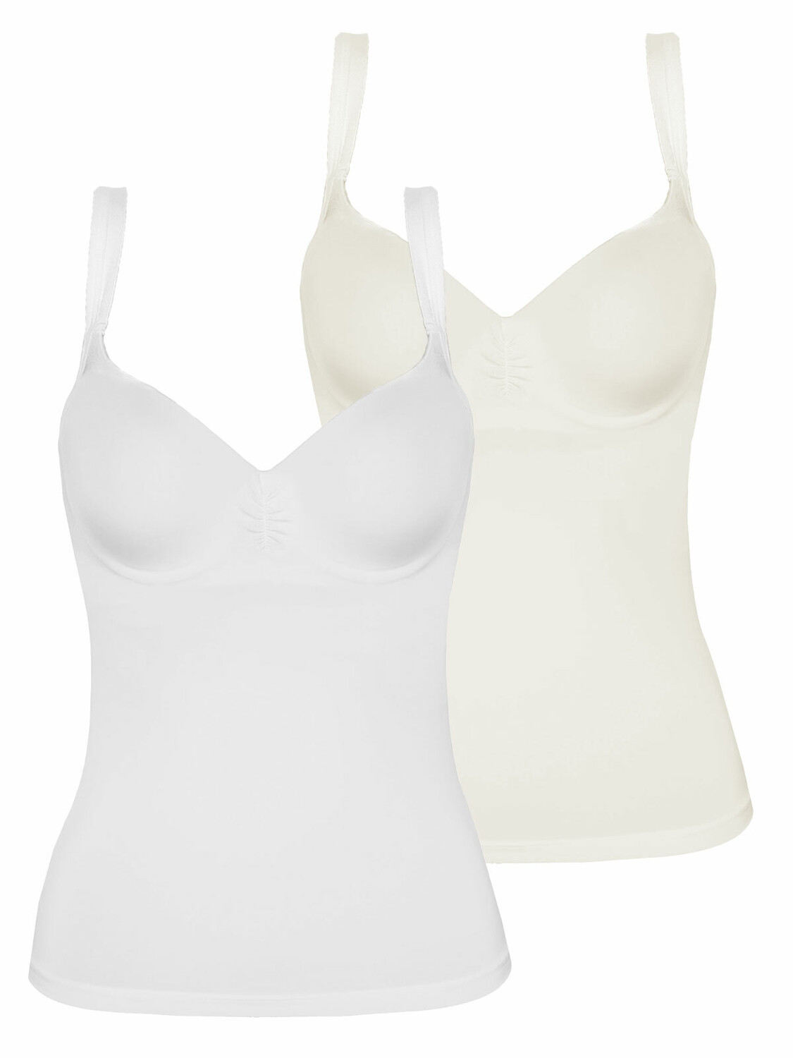 Майка Viania 2 шт, цвет cream weiss
Майка Viania 2 шт, цвет cream weiss