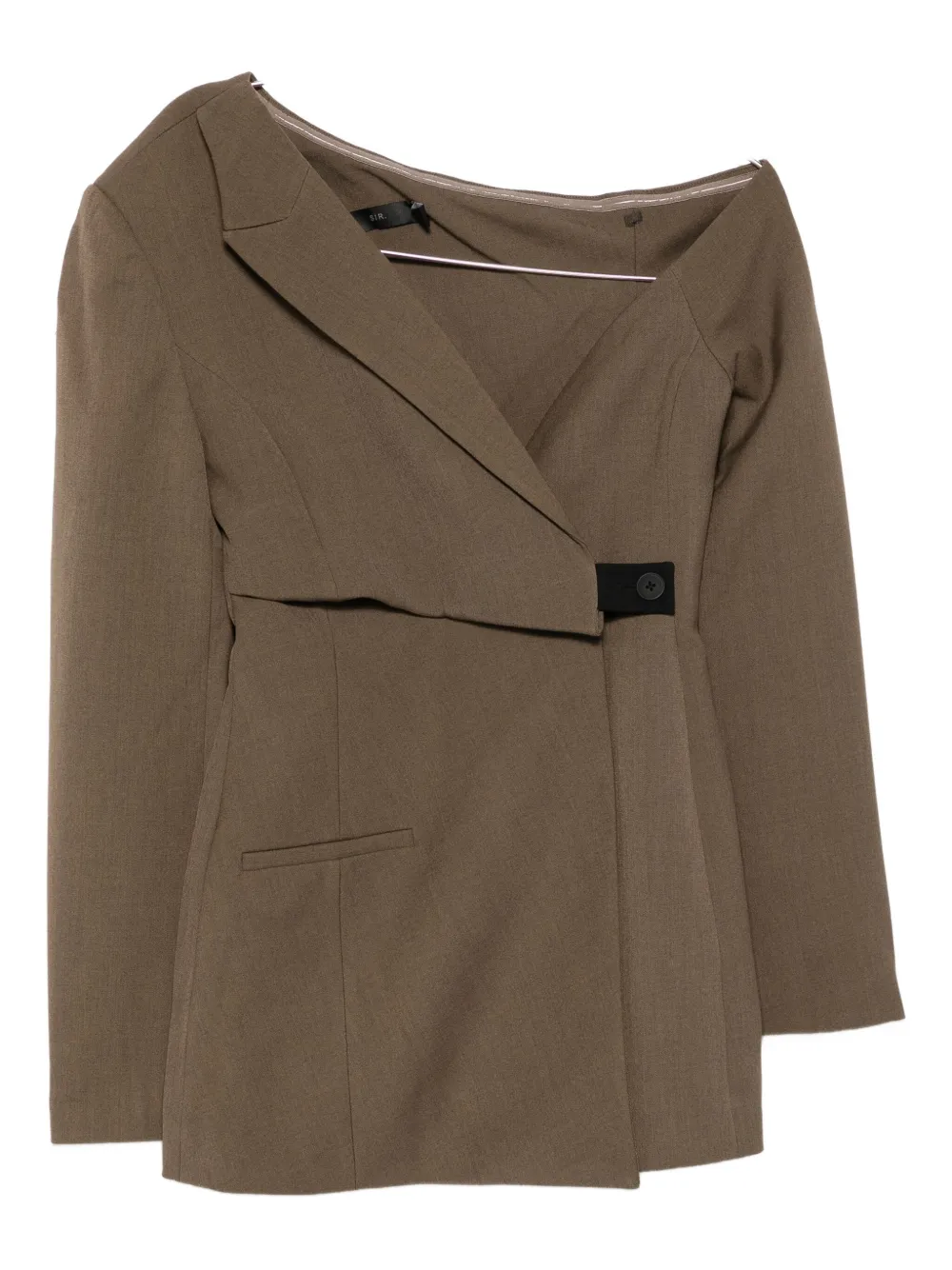 Асимметричное мини-платье Sartoria строгого кроя SIR., коричневый
Асимметричное мини-платье Sartoria строгого кроя SIR., коричневый