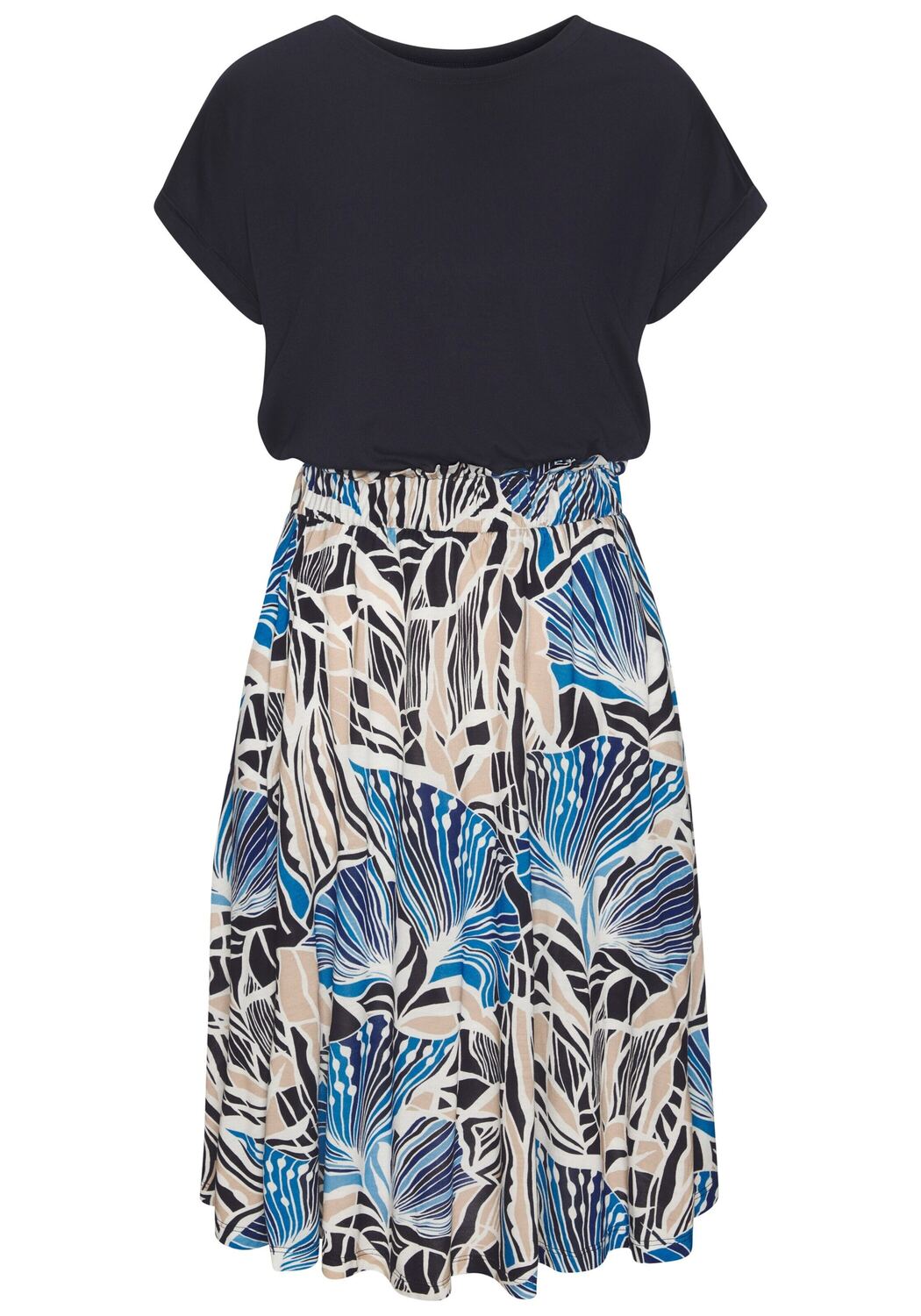 LASCANA Платье в морском синем цвете
LASCANA Платье в морском синем цвете