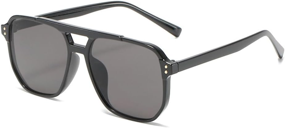 Ретро-солнцезащитные очки с двойной перемычкой, квадратной формы, женские, модные, сине-оранжевые градиентные, защита от ультрафиолета UV400, мужские солнцезащитные очки WNCKSQ, Black Gray
Ретро-солнцезащитные очки с двойной перемычкой, квадратной формы, женские, модные, сине-оранжевые градиентные, защита от ультрафиолета UV400, мужские солнцезащитные очки WNCKSQ, Black Gray