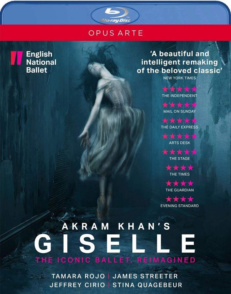 Диск Blu-ray Akram Khan's Giselle
Диск Blu-ray Akram Khan's Giselle