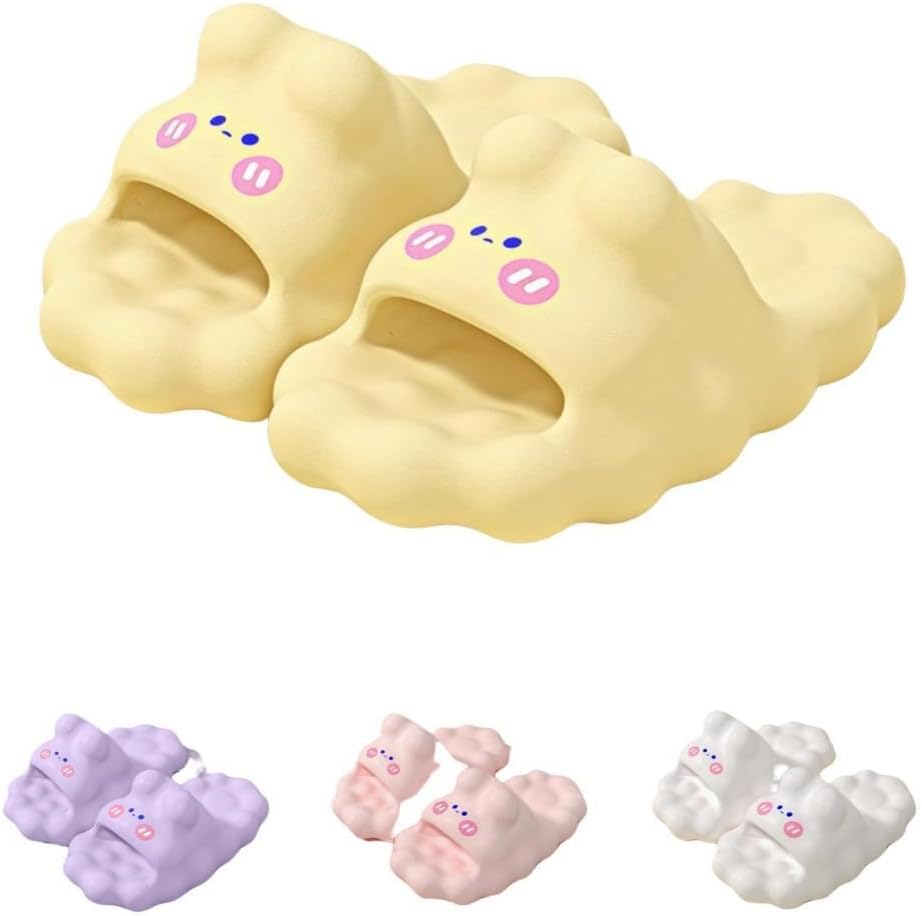 Милые шлепанцы в виде медвежонка Albiva, желтый
Милые шлепанцы в виде медвежонка Albiva, желтый