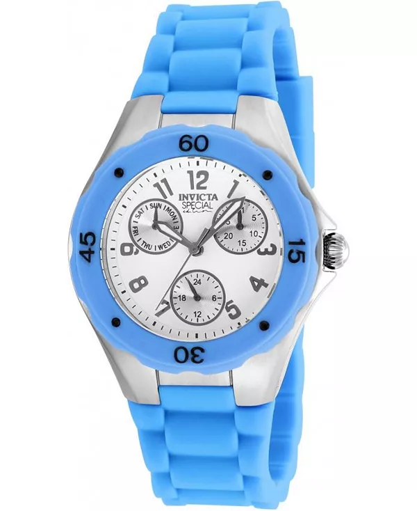 Женские кварцевые часы-хронограф Angel 18795 с белым циферблатом Invicta, blue
Женские кварцевые часы-хронограф Angel 18795 с белым циферблатом Invicta, blue