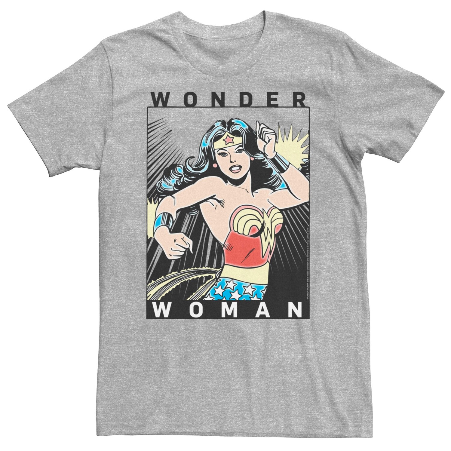 Мужская футболка DC Comics Wonder Woman Comics Licensed Character
Мужская футболка DC Comics Wonder Woman Comics Licensed Character