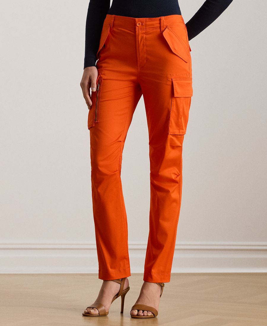 Брюки-карго для невысоких девушек Lauren Ralph Lauren, Dusk Orange
Брюки-карго для невысоких девушек Lauren Ralph Lauren, Dusk Orange