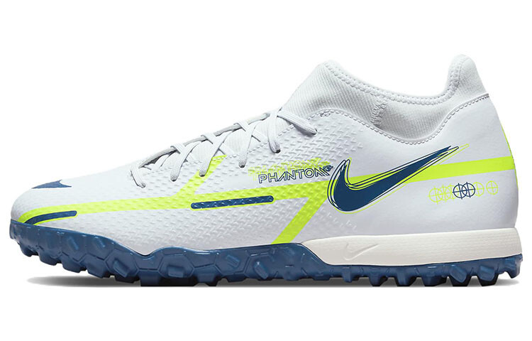 Футбольные бутсы Phantom GT унисекс с низким верхом, белые/синие/зеленые Nike
Футбольные бутсы Phantom GT унисекс с низким верхом, белые/синие/зеленые Nike