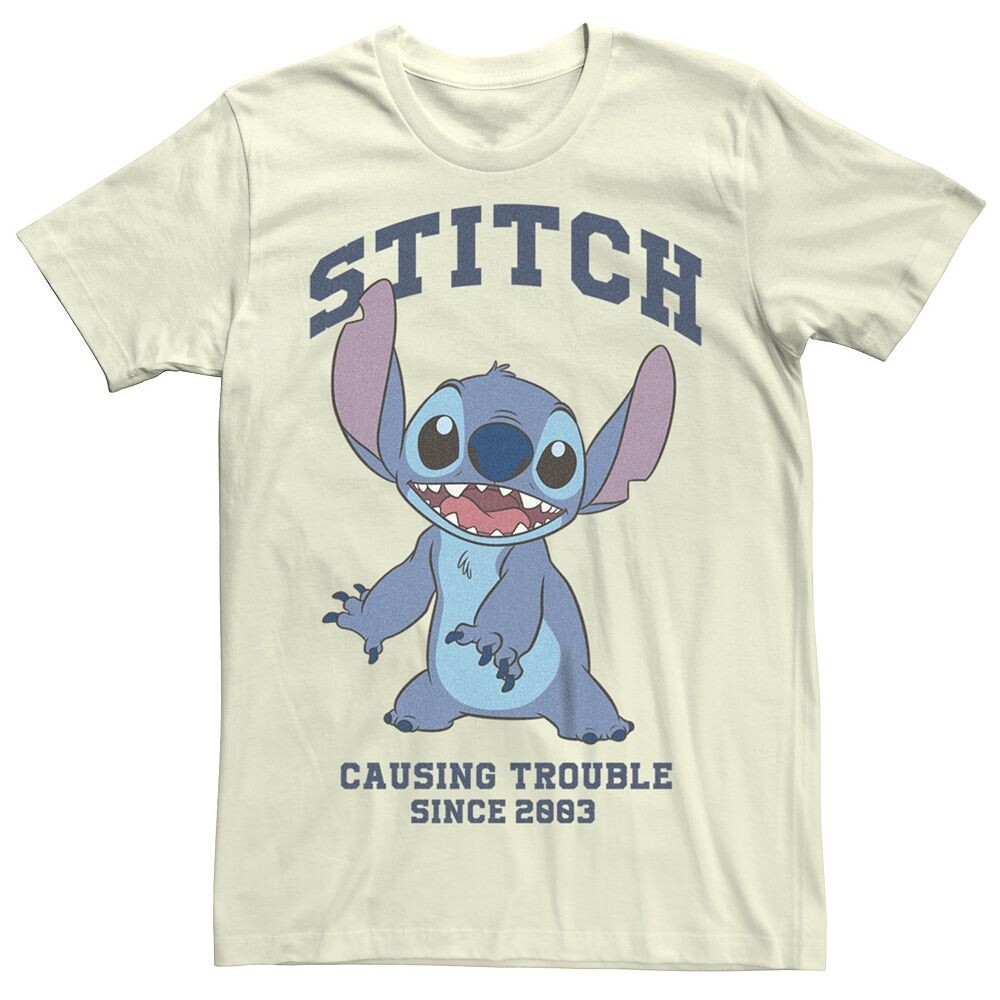 Мужская футболка Disney's Lilo & Stitch, вызывающая проблемы с 2003 года Licensed Character, цвет Natural
Мужская футболка Disney's Lilo & Stitch, вызывающая проблемы с 2003 года Licensed Character, цвет Natural