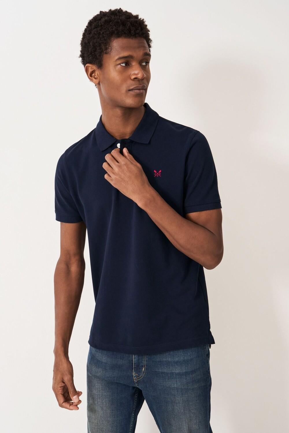 Классическая рубашка-поло из пике Crew Clothing Crew Clothing Company, синий
Классическая рубашка-поло из пике Crew Clothing Crew Clothing Company, синий