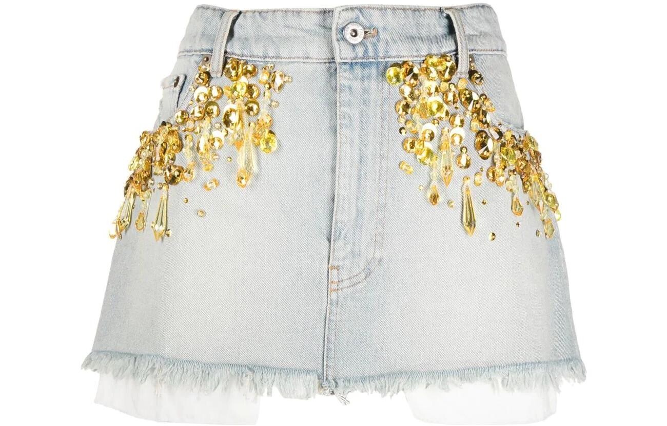 Джинсовая юбка женская синяя Miu Miu
Джинсовая юбка женская синяя Miu Miu