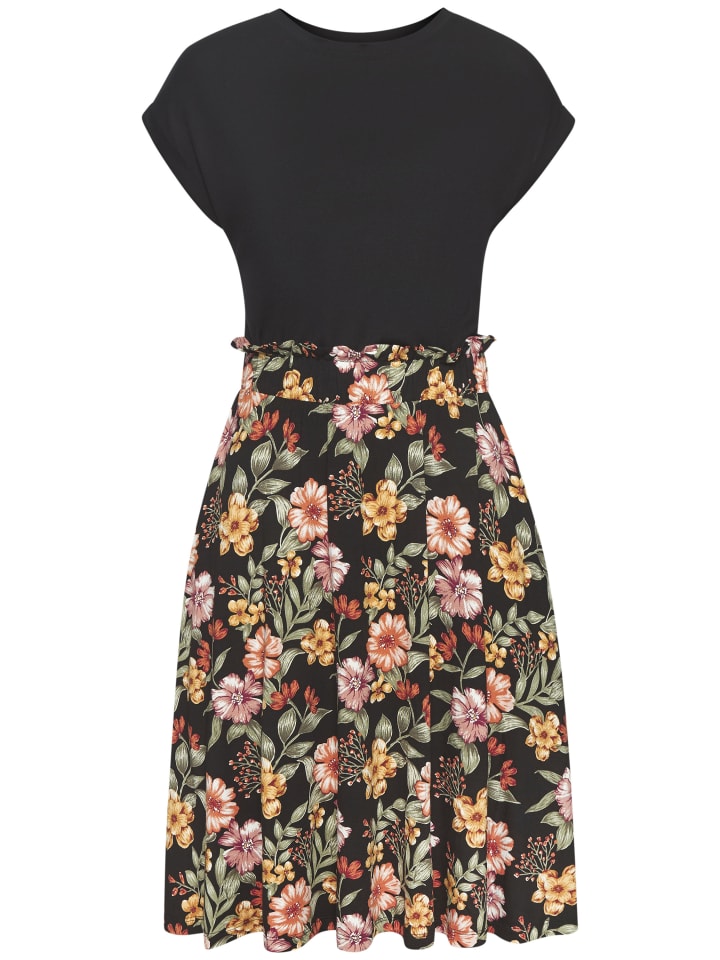 Платье до колена Buffalo, цвет schwarz-bunt bedruckt
Платье до колена Buffalo, цвет schwarz-bunt bedruckt