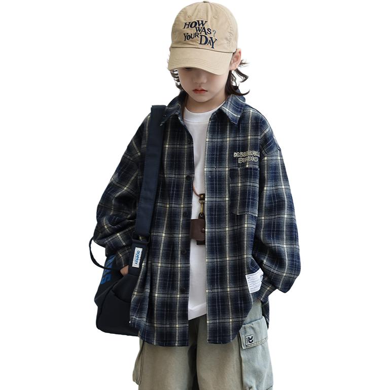 Детская повседневная рубашка с лацканом Lapel Moderate EASTERN CAMEL, синий plaid
Детская повседневная рубашка с лацканом Lapel Moderate EASTERN CAMEL, синий plaid