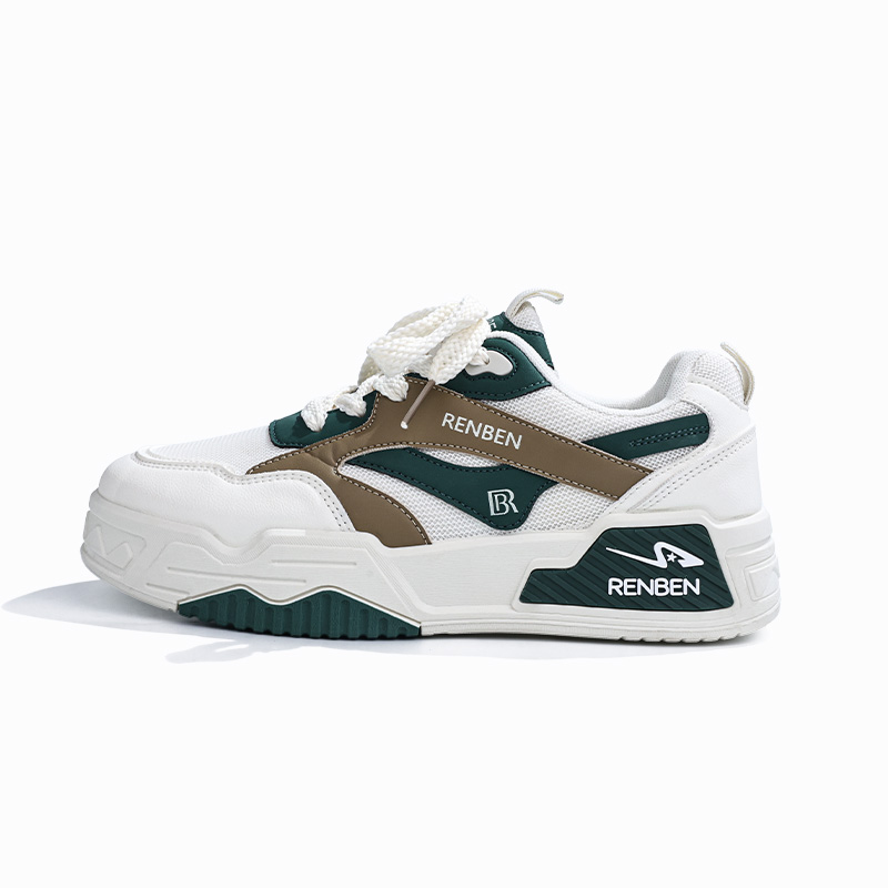 RENBEN Нескользящие, дышащие, увеличивающие рост низкие кроссовки для скейтбординга для мужчин, белые, коричневые, зеленые
RENBEN Нескользящие, дышащие, увеличивающие рост низкие кроссовки для скейтбординга для мужчин, белые, коричневые, зеленые