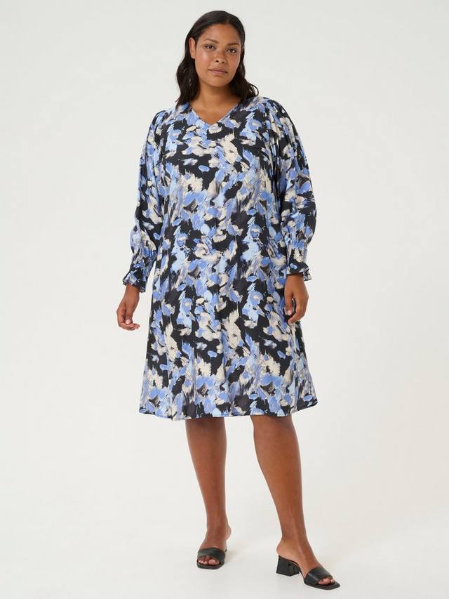 Платье с графическими штрихами toria KAFFE Curve, разноцветный
Платье с графическими штрихами toria KAFFE Curve, разноцветный