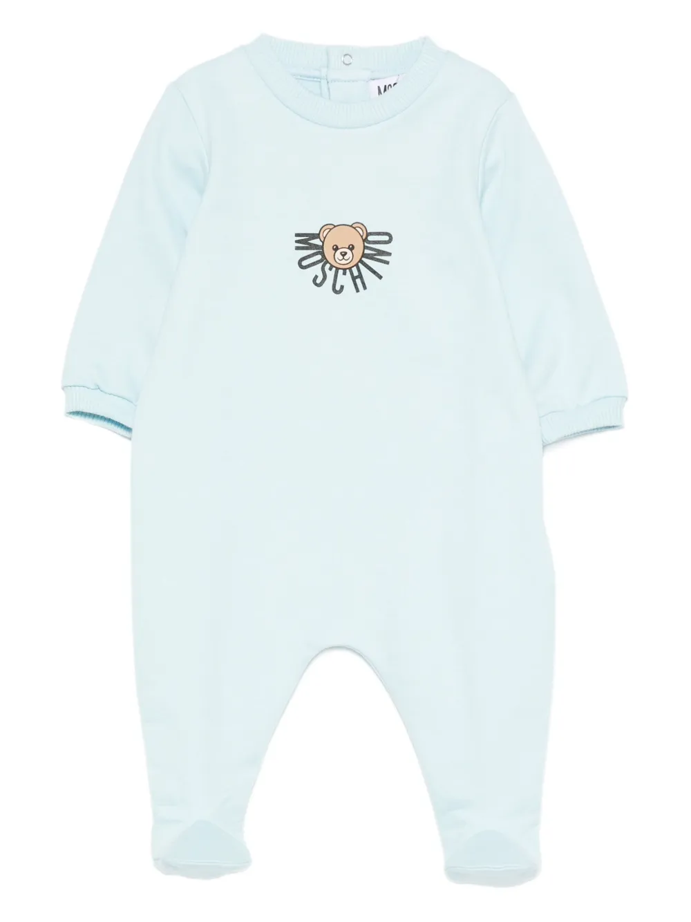 Пижама с принтом тедди Moschino Kids, синий 
Пижама с принтом тедди Moschino Kids, синий