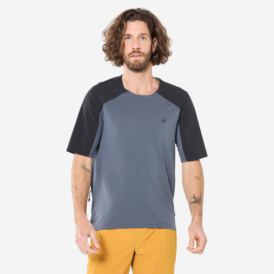 ROCKRIDER Мужская велосипедная майка с короткими рукавами Cargo серо-черного цвета
ROCKRIDER Мужская велосипедная майка с короткими рукавами Cargo серо-черного цвета