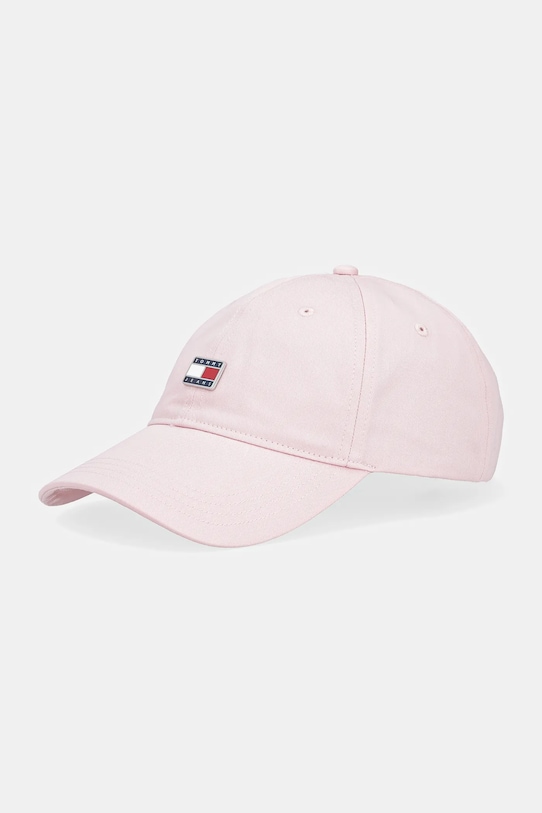 Хлопковая кепка с козырьком Tommy Jeans, розовый
Хлопковая кепка с козырьком Tommy Jeans, розовый