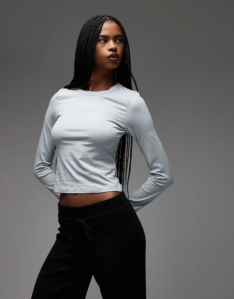 Детская футболка с длинными рукавами COLLUSION стального синего цвета
Детская футболка с длинными рукавами COLLUSION стального синего цвета