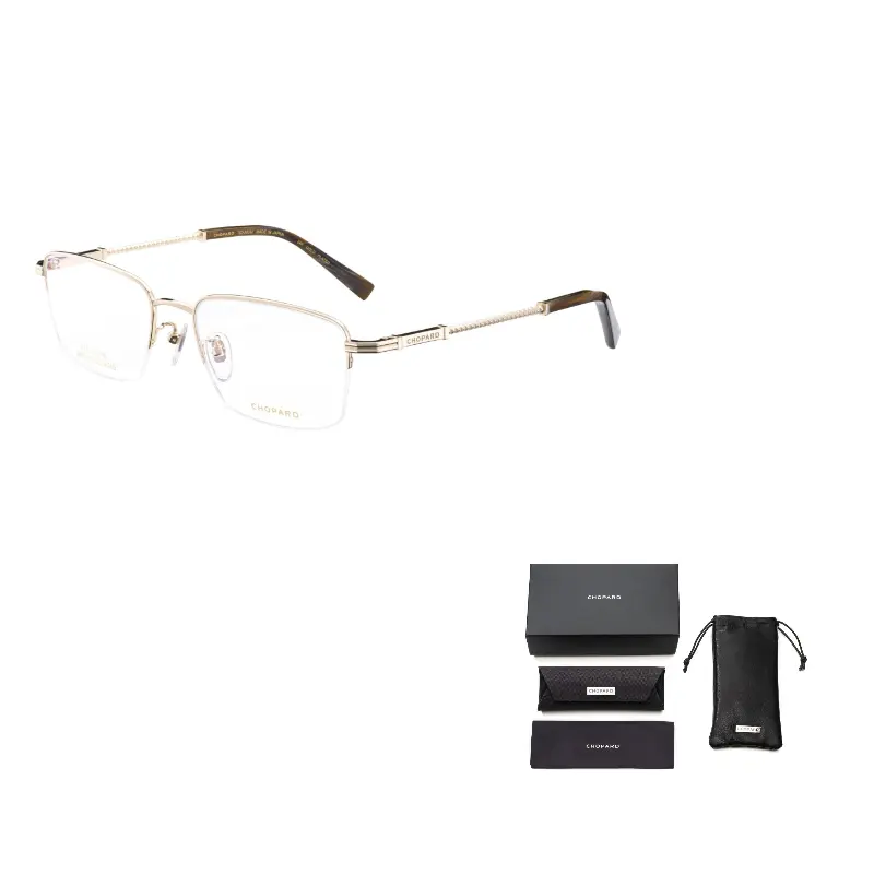 Chopard Титановые очки с позолотой 24 карата и утолщенными дужками для мужчин, VCHL44D 560100
Chopard Титановые очки с позолотой 24 карата и утолщенными дужками для мужчин, VCHL44D 560100