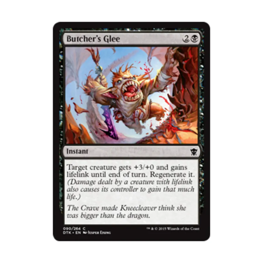 CCG Ликование мясника (клавиша C), MTG - Dragons of Tarkir
CCG Ликование мясника (клавиша C), MTG - Dragons of Tarkir