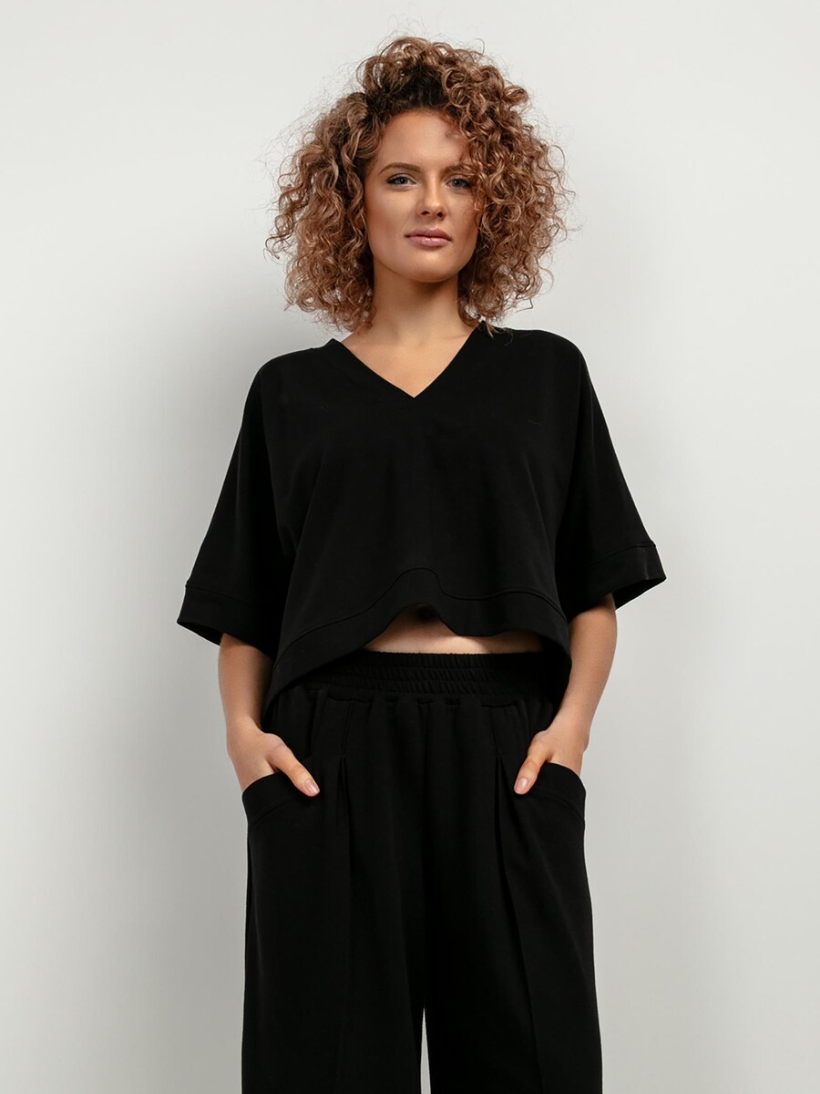 Рубашка оверсайз TESSITA, черный
Рубашка оверсайз TESSITA, черный