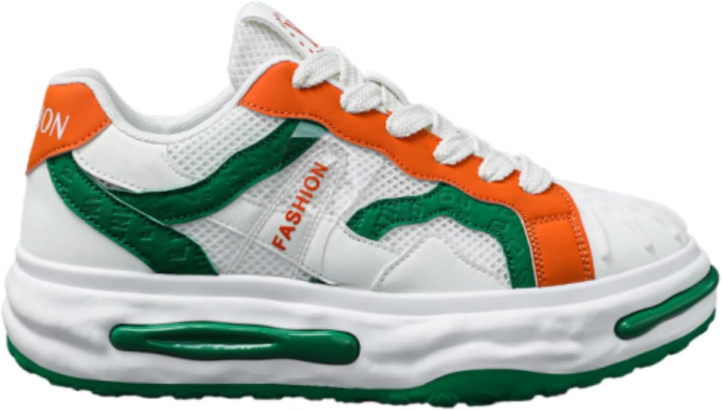 Мужские белые кроссовки на платформе, стильные дышащие повседневные обувь из сетки с толстой подошвой, модные для ежедневной носки Aokisx
Мужские белые кроссовки на платформе, стильные дышащие повседневные обувь из сетки с толстой подошвой, модные для ежедневной носки Aokisx