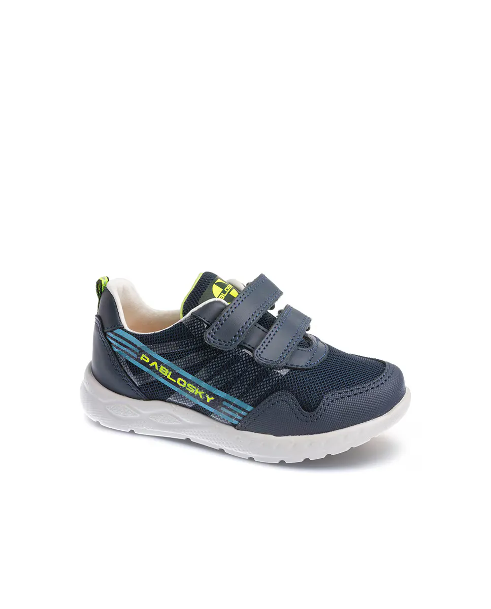 Детская кожаная спортивная обувь Pablosky, темно-синий
Детская кожаная спортивная обувь Pablosky, темно-синий