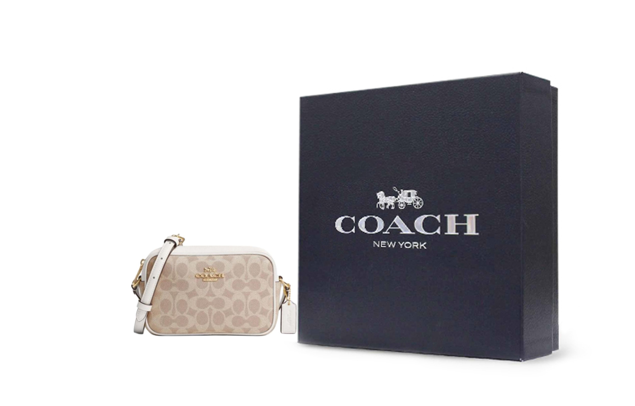 COACH Женская мини-сумка через плечо из искусственной кожи
COACH Женская мини-сумка через плечо из искусственной кожи