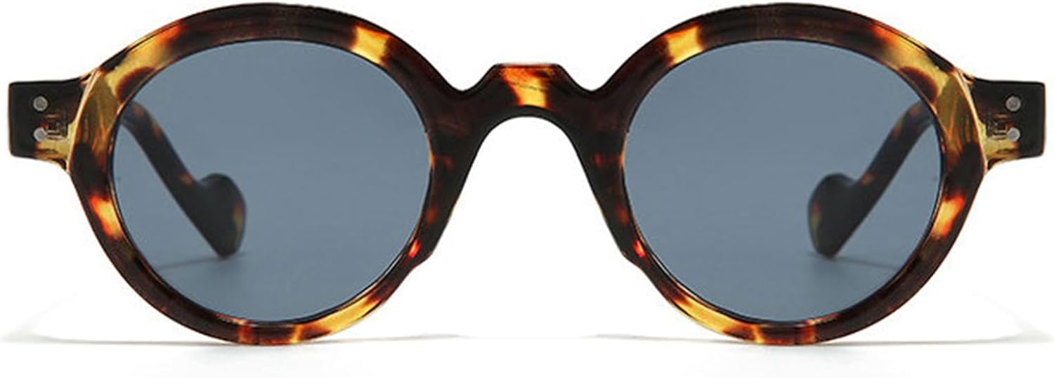 Солнцезащитные очки Willochra в маленькой круглой оправе для мужчин в стиле панк, двухцветные, с защитой от УФ-излучения UV400, ретро, с заклепками, модные солнцезащитные очки для женщин, C5
Солнцезащитные очки Willochra в маленькой круглой оправе для мужчин в стиле панк, двухцветные, с защитой от УФ-излучения UV400, ретро, с заклепками, модные солнцезащитные очки для женщин, C5