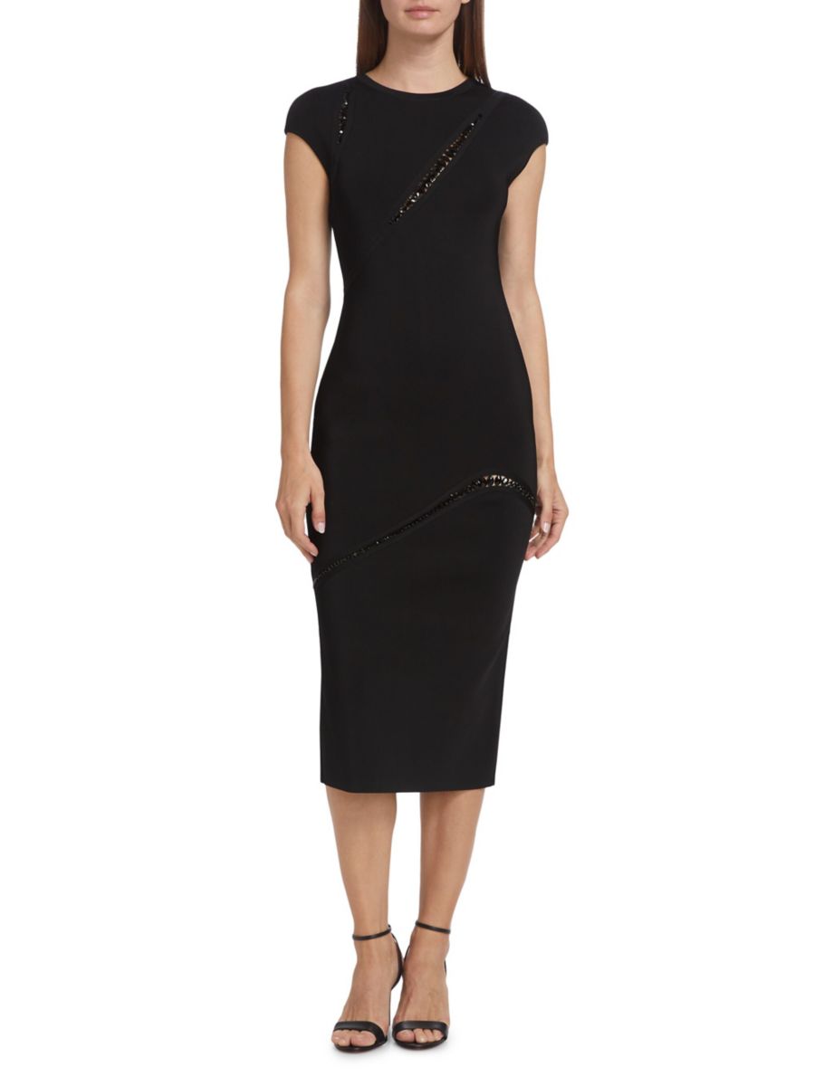 Платье Эсси Hervé Léger, черный
Платье Эсси Hervé Léger, черный