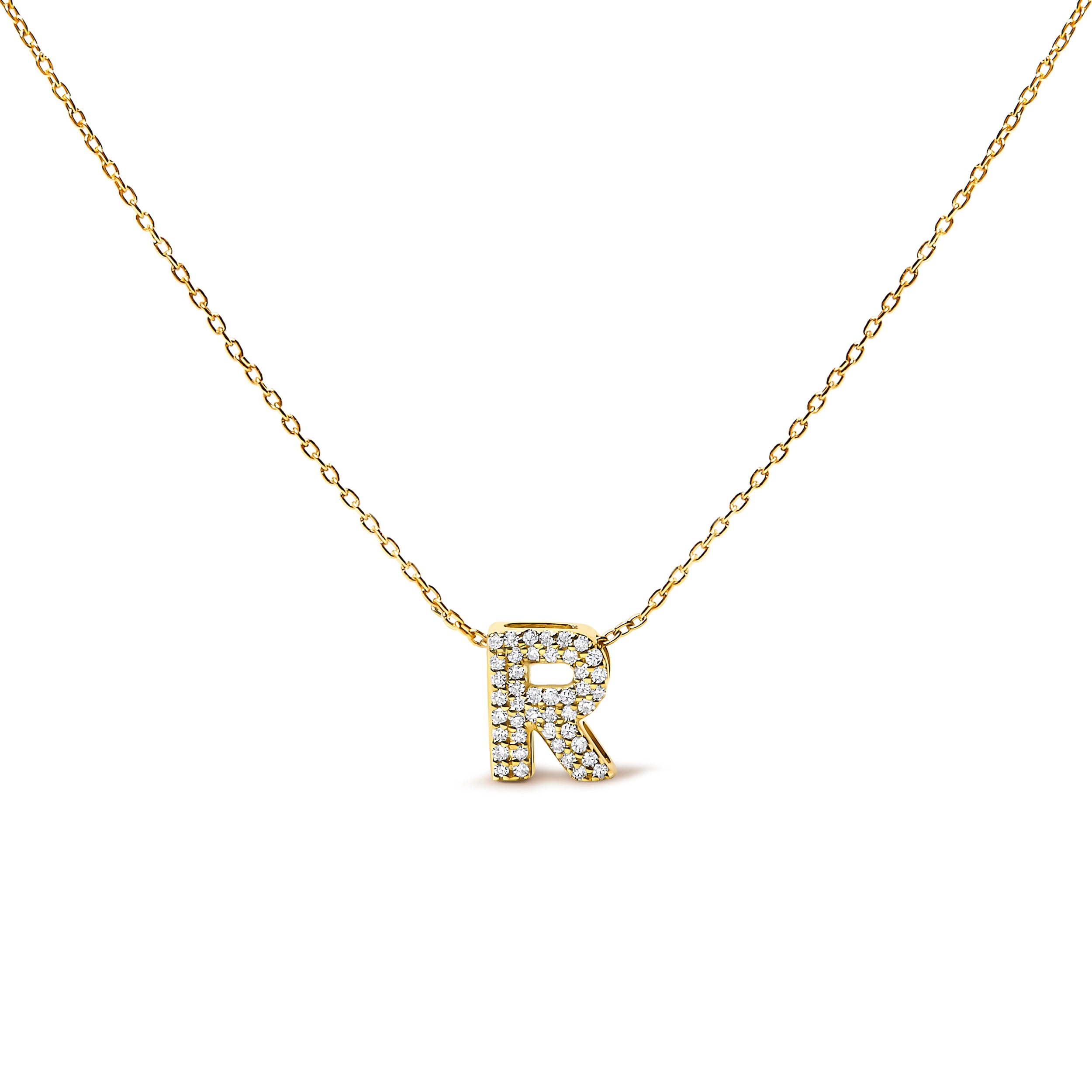 Ожерелье с подвеской "AZ" в форме пузыря из 10-каратного золота с бриллиантами Haus Of Brilliance, Yellow | R
Ожерелье с подвеской "AZ" в форме пузыря из 10-каратного золота с бриллиантами Haus Of Brilliance, Yellow | R