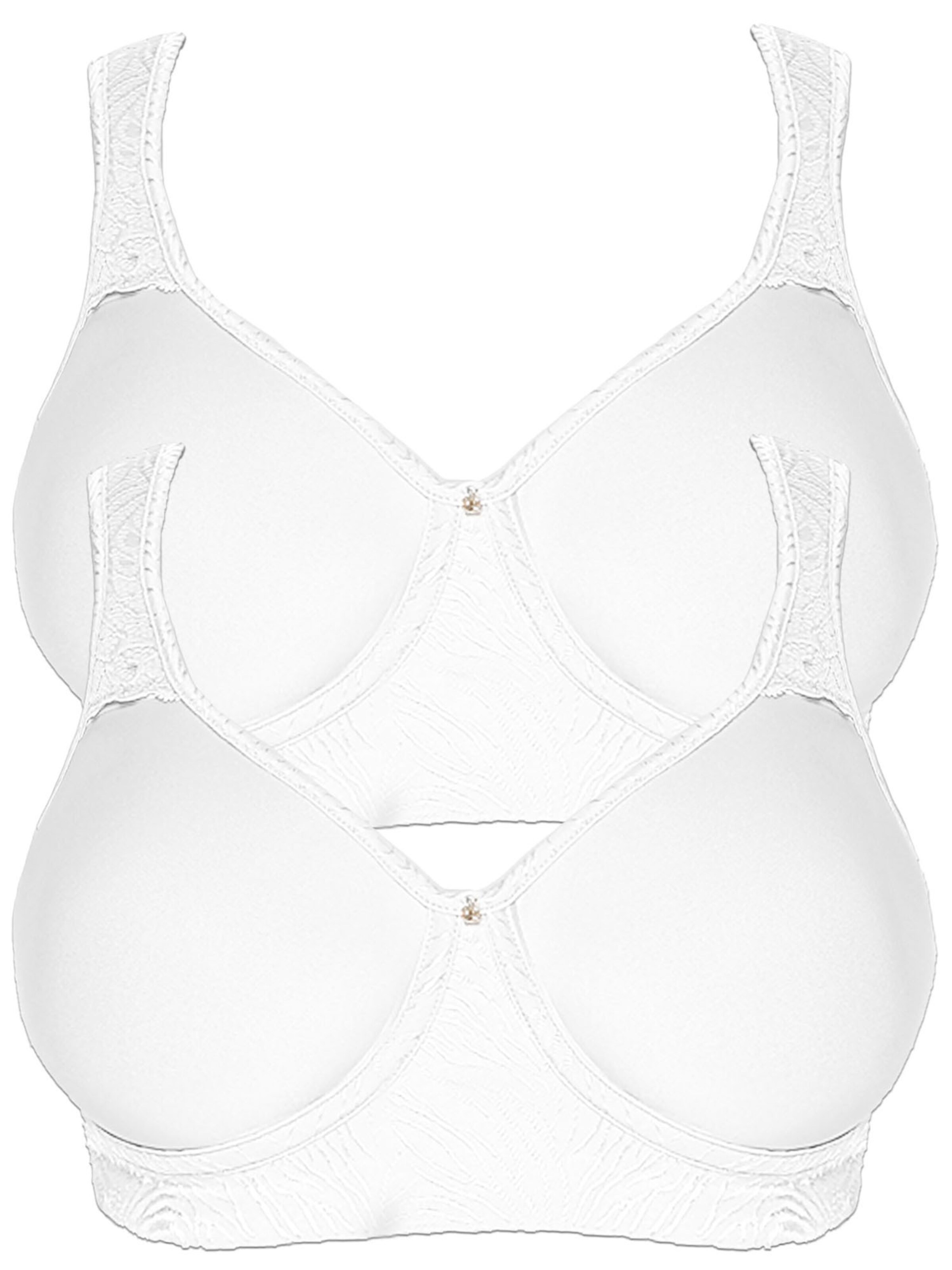 VIANIA Бюстгальтер 'Marina' в белом цвете
VIANIA Бюстгальтер 'Marina' в белом цвете