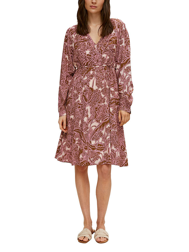 Платье comma, цвет Braun/Creme 
Платье comma, цвет Braun/Creme