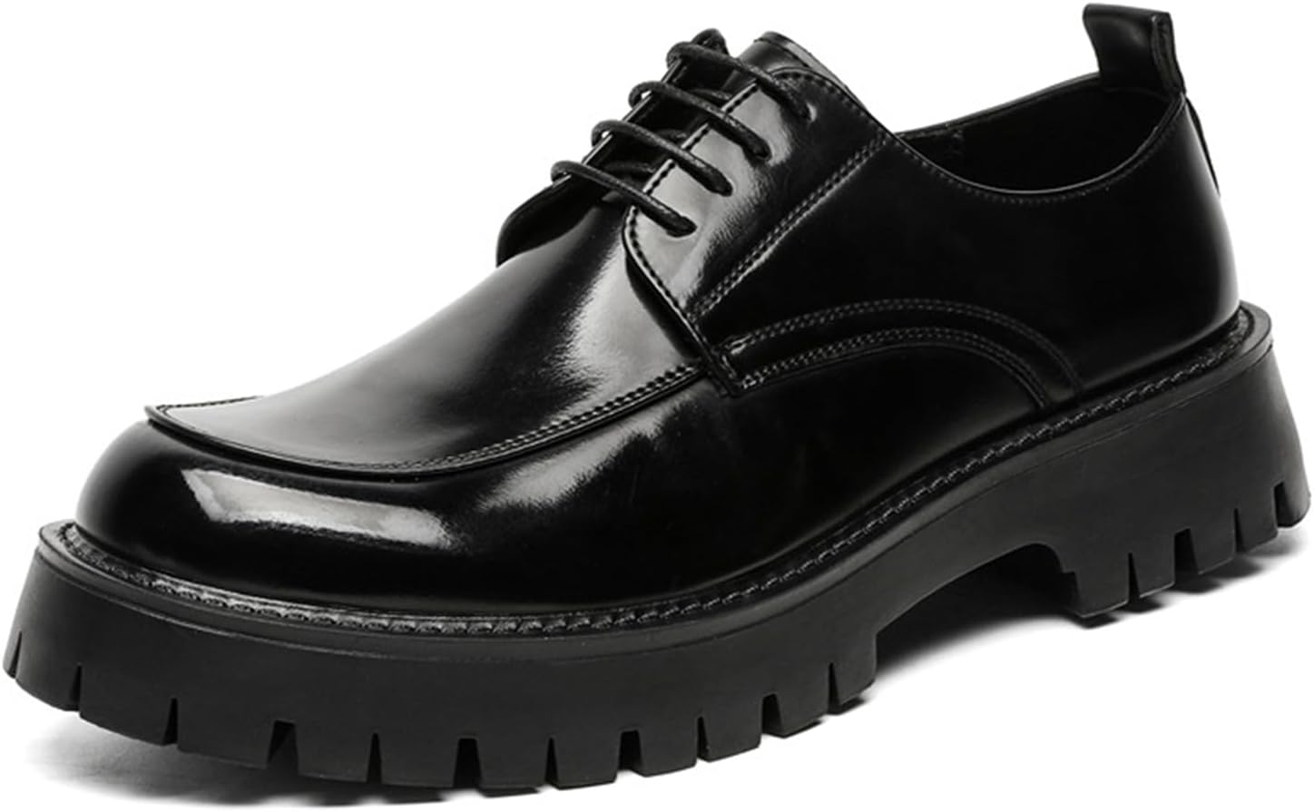 Мужские кожаные дерби на платформе, с круглым носком, подошвой с протектором, шнуровкой, деловые и повседневные офисные оксфорды Mikazonne, черный
Мужские кожаные дерби на платформе, с круглым носком, подошвой с протектором, шнуровкой, деловые и повседневные офисные оксфорды Mikazonne, черный