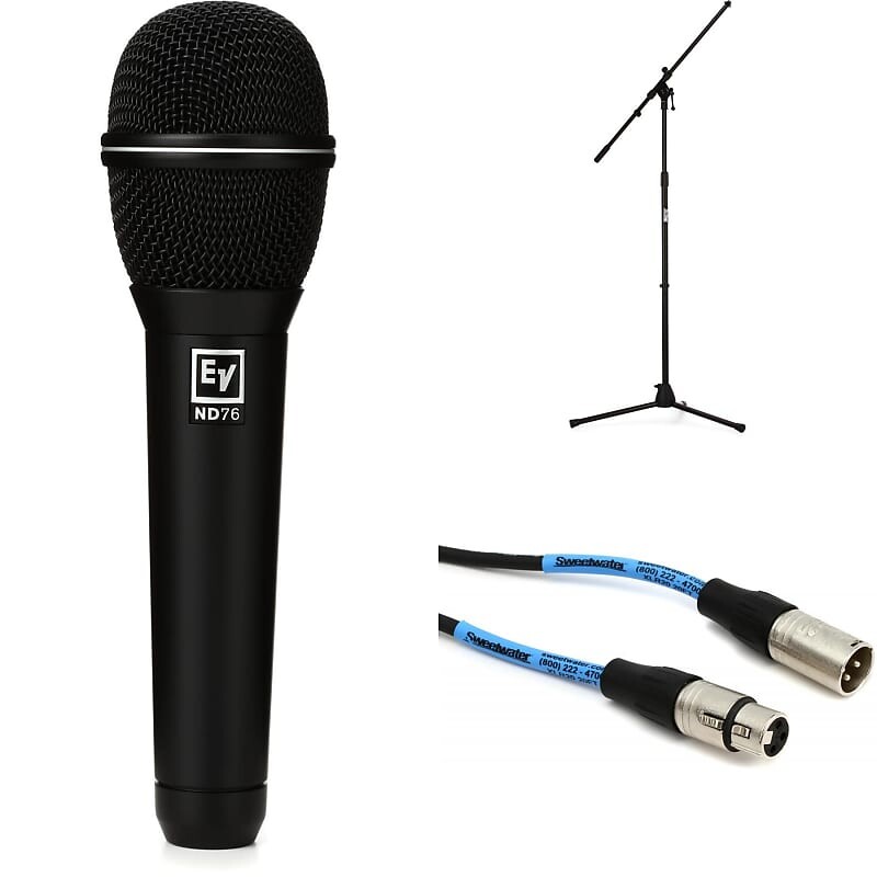 Комплект кардиоидного динамического микрофона Electro-Voice ND76StdCab
Комплект кардиоидного динамического микрофона Electro-Voice ND76StdCab