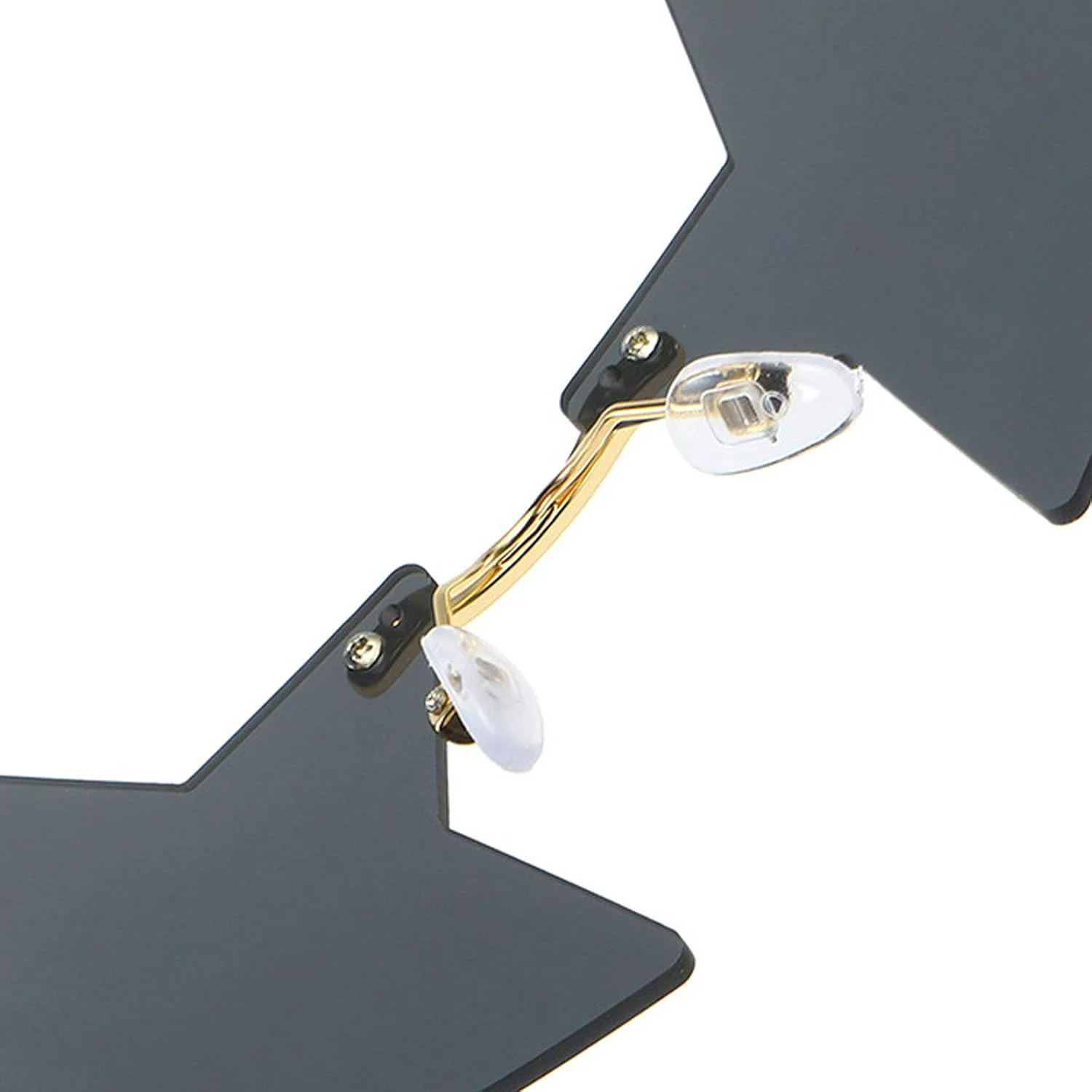 Солнцезащитные очки Willochra без оправы в форме звезды, прозрачные солнцезащитные очки для женщин/мужчин, очки для вечеринок, очень милые очки с пентаграммой, Brown
Солнцезащитные очки Willochra без оправы в форме звезды, прозрачные солнцезащитные очки для женщин/мужчин, очки для вечеринок, очень милые очки с пентаграммой, Brown