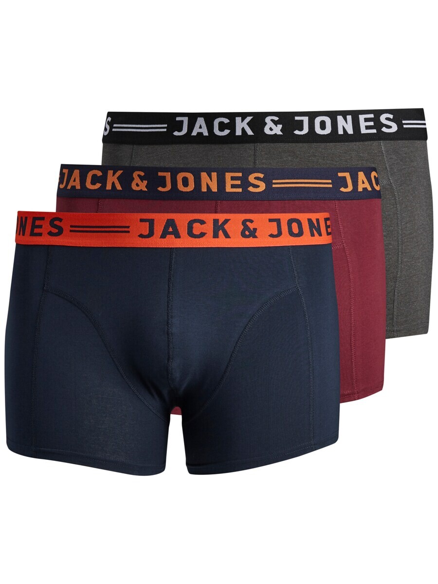 Боксеры Jack & Jones, темно-синий/пятнистый серый/бордовый
Боксеры Jack & Jones, темно-синий/пятнистый серый/бордовый