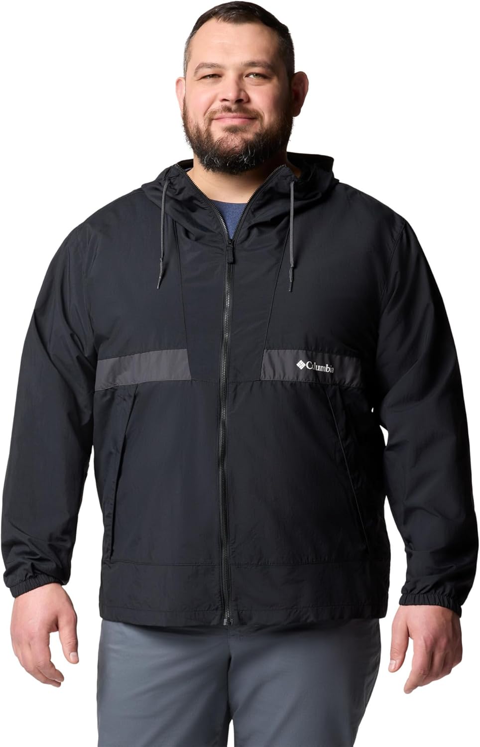 Ветровка Columbia Mens Spire Valley с капюшоном, Black/Shark
Ветровка Columbia Mens Spire Valley с капюшоном, Black/Shark