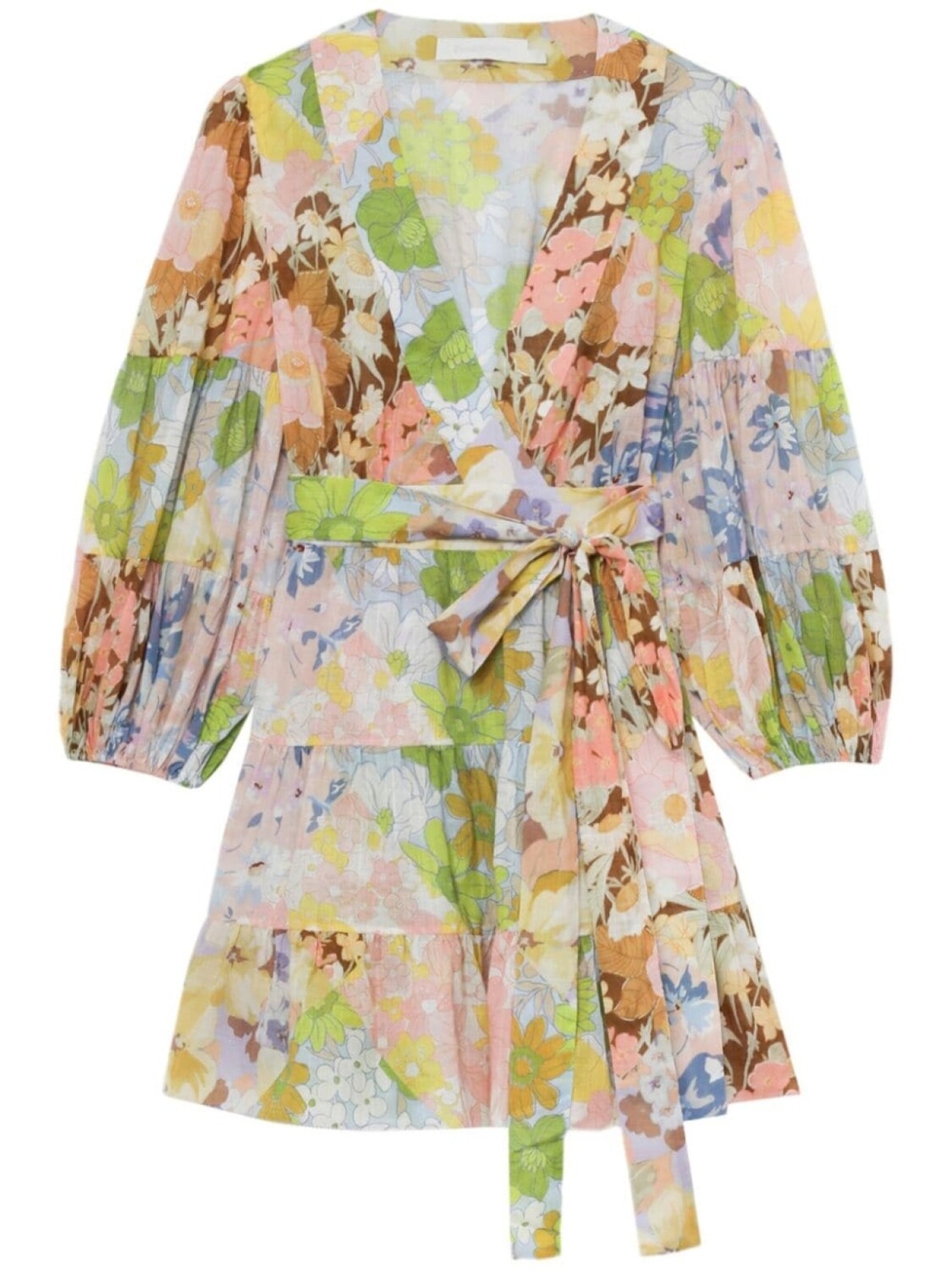 ZIMMERMANN хлопковое платье с абстрактным рисунком, зеленый
ZIMMERMANN хлопковое платье с абстрактным рисунком, зеленый