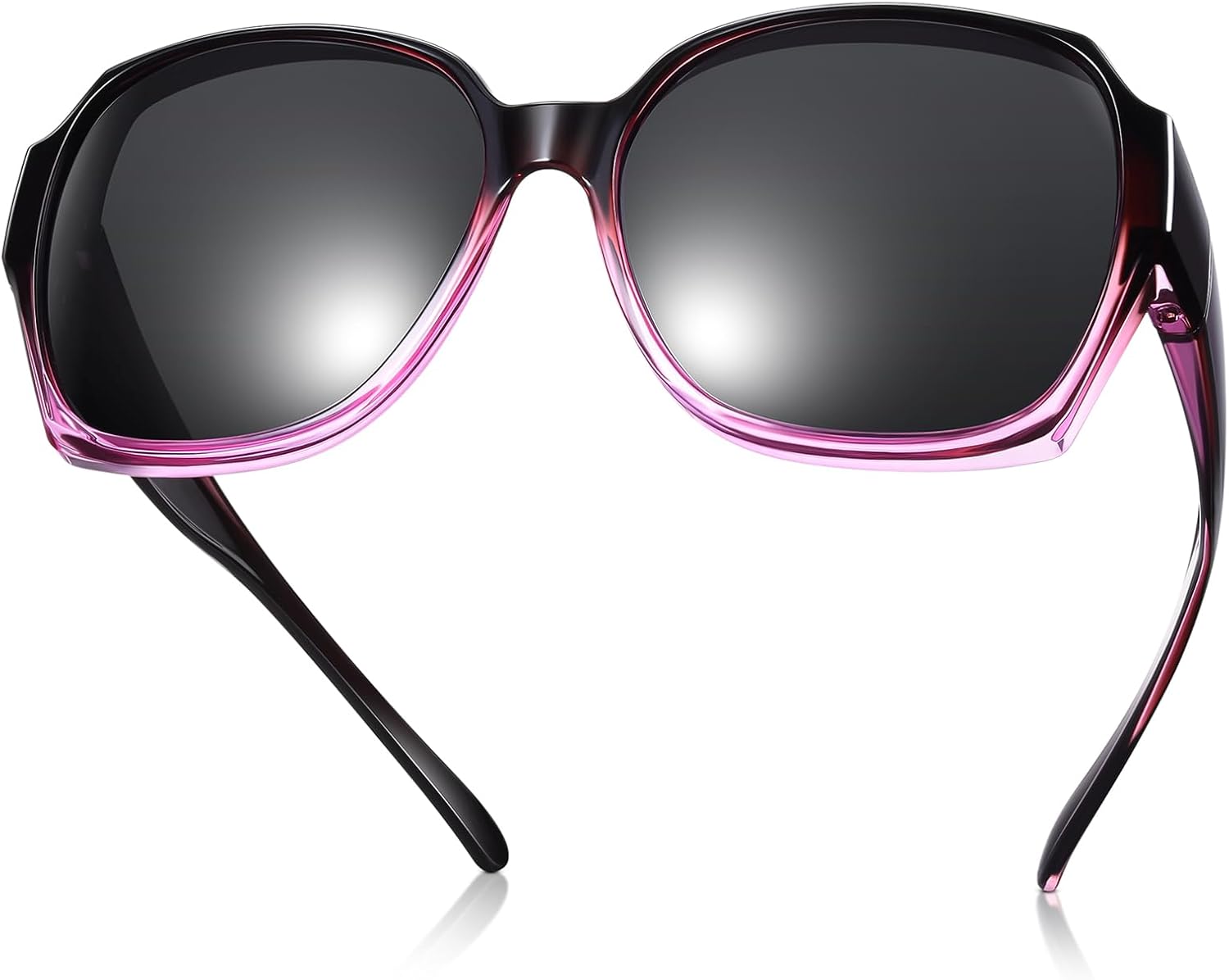 Поляризованные солнцезащитные очки Br'Guras, надеваемые поверх обычных очков, для женщин и мужчин, модные квадратные, легкие (градиентный светло-фиолетовый, черный), A1-gradient Light Purple
Поляризованные солнцезащитные очки Br'Guras, надеваемые поверх обычных очков, для женщин и мужчин, модные квадратные, легкие (градиентный светло-фиолетовый, черный), A1-gradient Light Purple