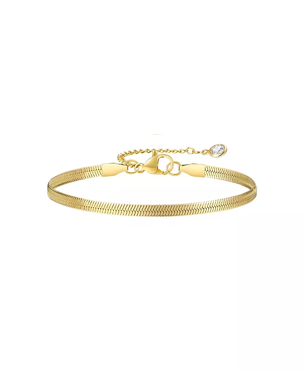 Шикарный регулируемый золотой браслет-змейка Hollywood Sensation, gold
Шикарный регулируемый золотой браслет-змейка Hollywood Sensation, gold