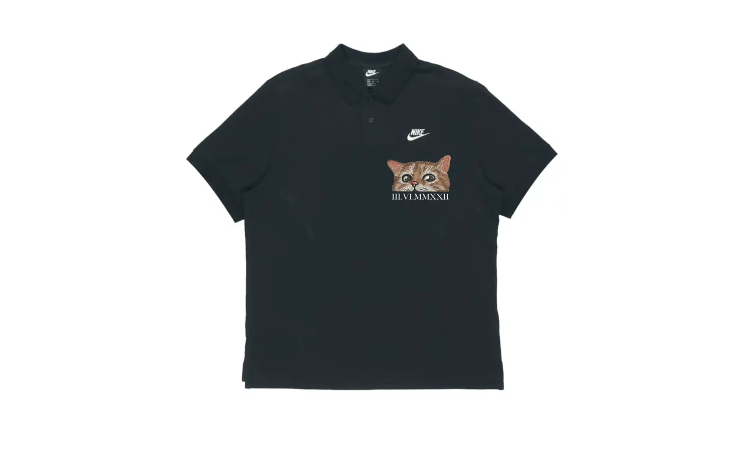 Футболка поло мужская черная Nike
Футболка поло мужская черная Nike