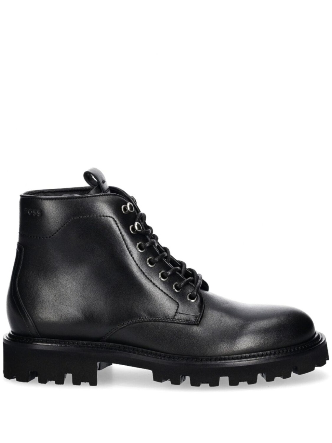 Кожаные сапоги BOSS, черный 
Кожаные сапоги BOSS, черный