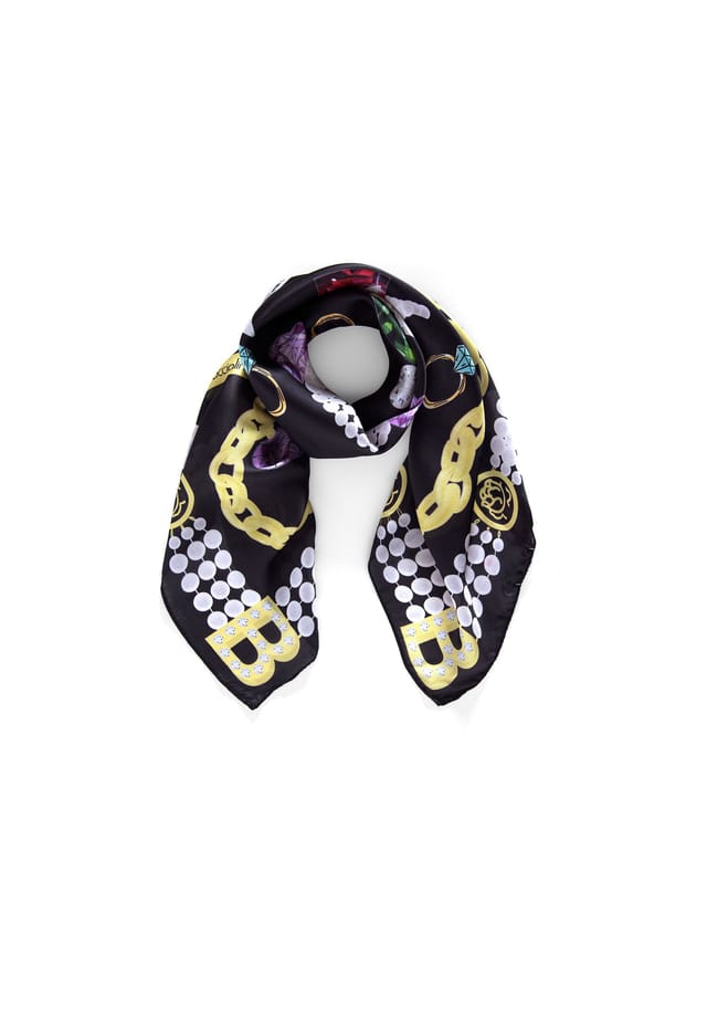 Шарф Braccialini, черный 
Шарф Braccialini, черный