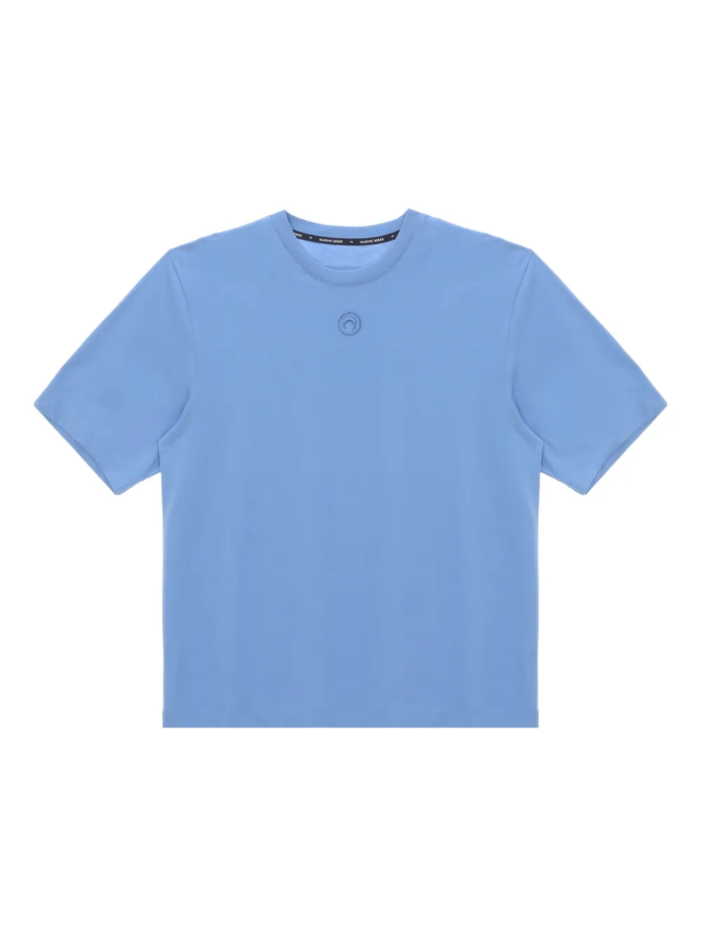 Хлопковая футболка с логотипом в виде луны Marine Serre, синий
Хлопковая футболка с логотипом в виде луны Marine Serre, синий